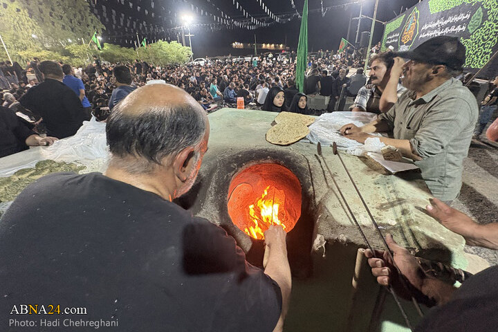 مراسم عزاداری دهه اول محرم در بیت الامام حسن المجتبی(ع) شهر قم