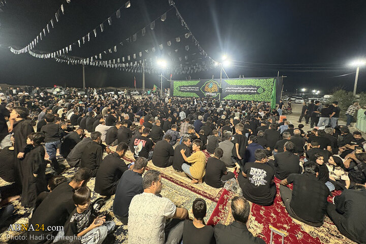 مراسم عزاداری دهه اول محرم در بیت الامام حسن المجتبی(ع) شهر قم
