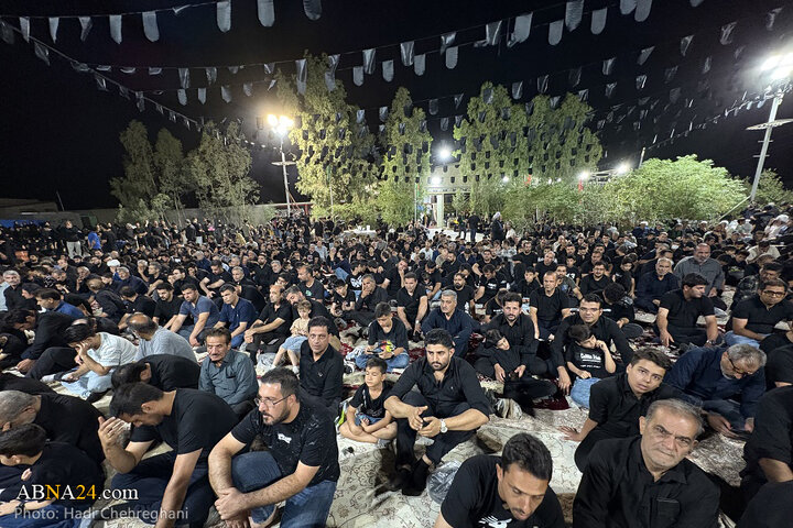 مراسم عزاداری دهه اول محرم در بیت الامام حسن المجتبی(ع) شهر قم