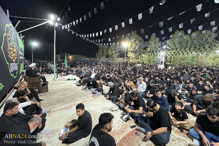 مراسم عزاداری دهه اول محرم در بیت الامام حسن المجتبی(ع) شهر قم