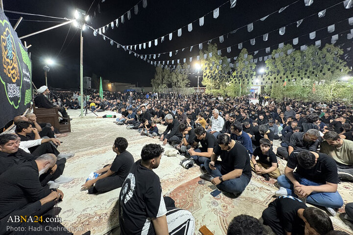 مراسم عزاداری دهه اول محرم در بیت الامام حسن المجتبی(ع) شهر قم