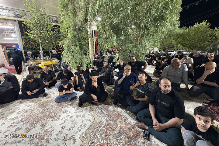 مراسم عزاداری دهه اول محرم در بیت الامام حسن المجتبی(ع) شهر قم