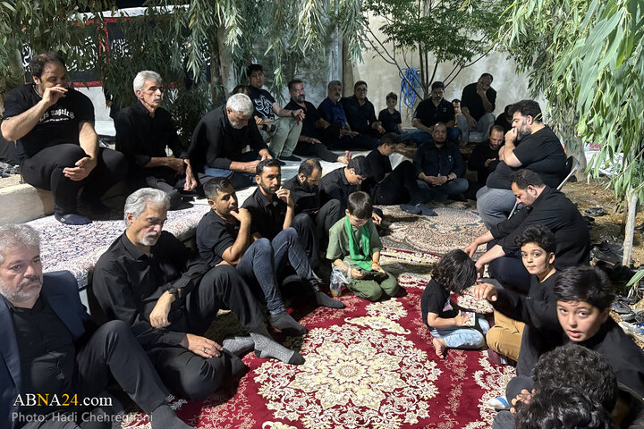 مراسم عزاداری دهه اول محرم در بیت الامام حسن المجتبی(ع) شهر قم