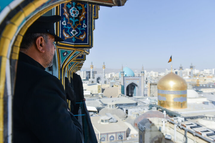 گزارش تصویری | برگزاری آئین سنتی «صلا» در حرم مطهر رضوی