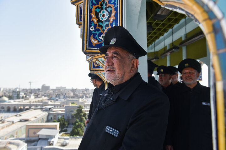 گزارش تصویری | برگزاری آئین سنتی «صلا» در حرم مطهر رضوی