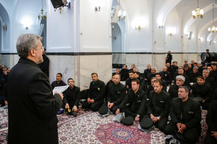 گزارش تصویری | برگزاری آئین سنتی «صلا» در حرم مطهر رضوی