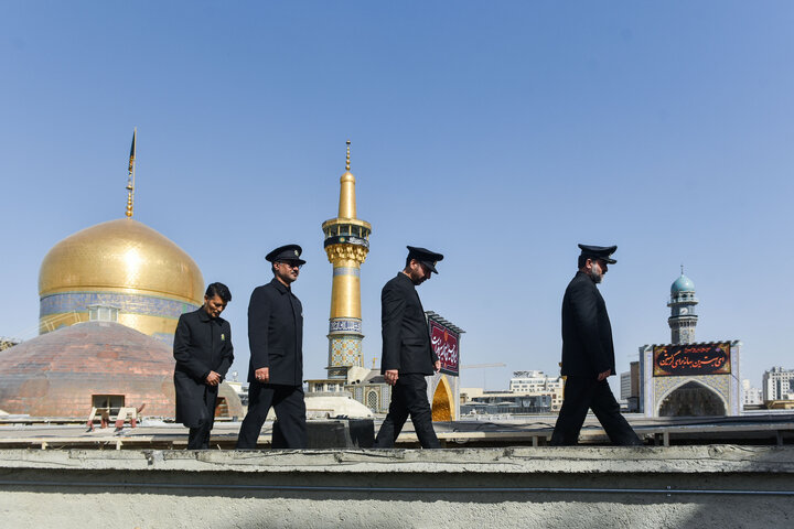 گزارش تصویری | برگزاری آئین سنتی «صلا» در حرم مطهر رضوی