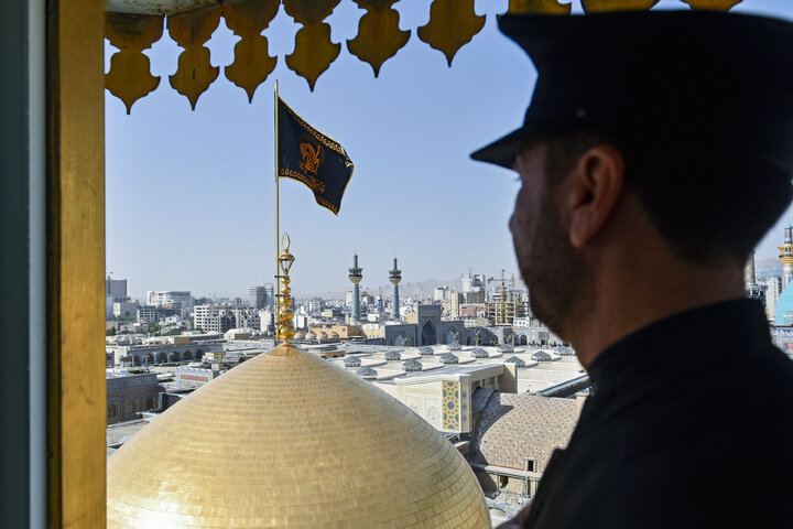 گزارش تصویری | برگزاری آئین سنتی «صلا» در حرم مطهر رضوی