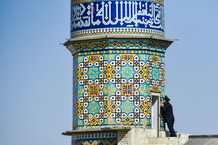 گزارش تصویری | برگزاری آئین سنتی «صلا» در حرم مطهر رضوی