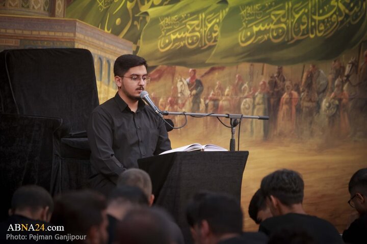 گزارش تصویری |  مراسم عزاداری دهه اول محرم در هیئت فدائیان حسین(ع)