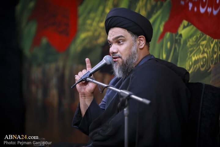 گزارش تصویری |  مراسم عزاداری دهه اول محرم در هیئت فدائیان حسین(ع)