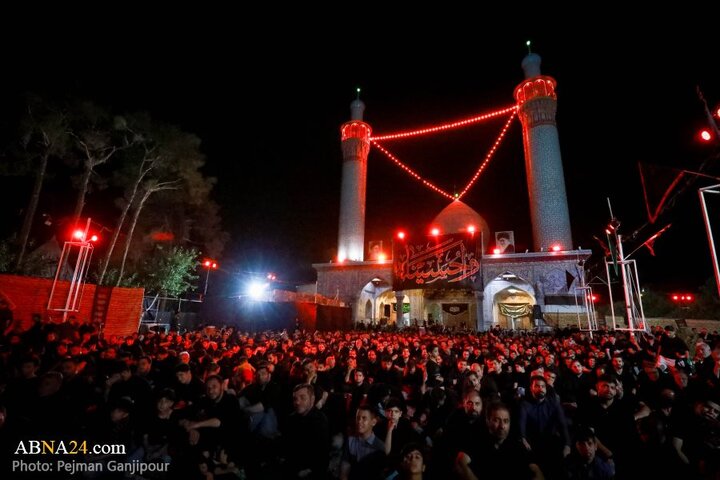 گزارش تصویری |  مراسم عزاداری دهه اول محرم در هیئت فدائیان حسین(ع)