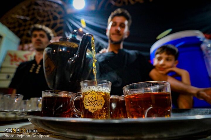 گزارش تصویری |  مراسم عزاداری دهه اول محرم در هیئت فدائیان حسین(ع)