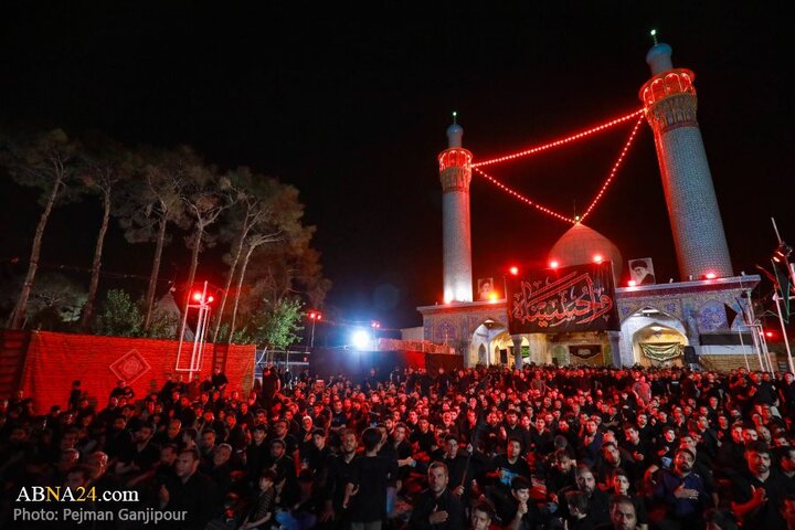 گزارش تصویری |  مراسم عزاداری دهه اول محرم در هیئت فدائیان حسین(ع)