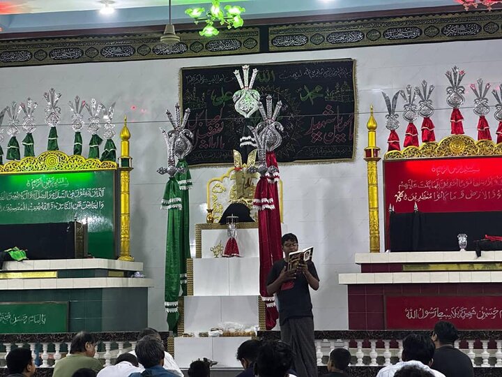 မန္တလေး မြို့ တွင် မုဟရမ် လ ၁ရက် ၊၂ရက် နှင့် ၃ ရက်ညများ  ၌  ပြုလုပ် ခဲ့သည့် မဂျ်လစ် စေ ဟိုစိုင်းန် (အ.စ)  ၏ ပုံရိပ်များ  ။ ။ Photos