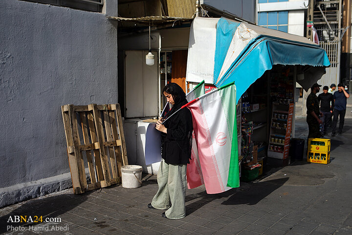 تشییع باشکوه شهدای اقتدار در تهران از نگاه دوربین ابنا