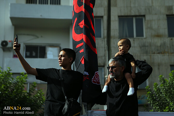 تشییع باشکوه شهدای اقتدار در تهران از نگاه دوربین ابنا