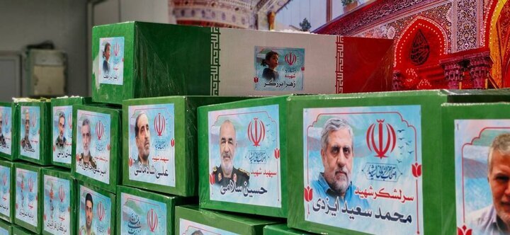 العاصمة الإيرانية تشهد انطلاق مراسم تشييع حاشد ومهيب لشهداء العدوان الصهيوني