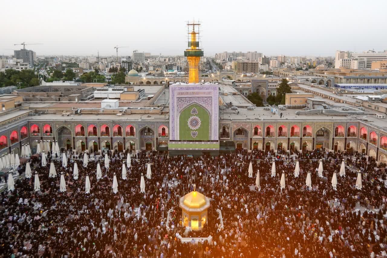 أجواء الحرم الرضوي في الليلة الأولى من شهر محرم