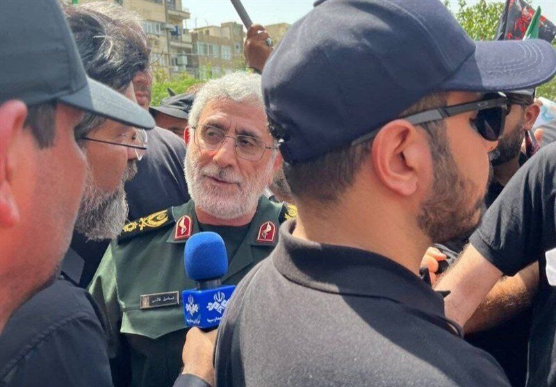 Komutan Kaani, Milli İzzet Şehitlerinin Cenaze Merasimine Katıldı