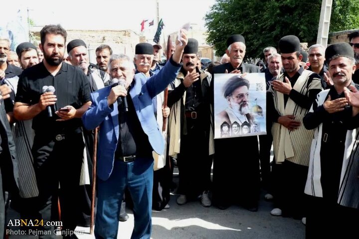 تشییع پیکر سردار شهید غلامرضا سوادکوهی در فریدن اصفهان