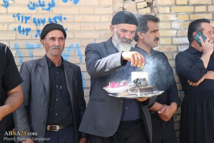 تشییع پیکر سردار شهید غلامرضا سوادکوهی در فریدن اصفهان