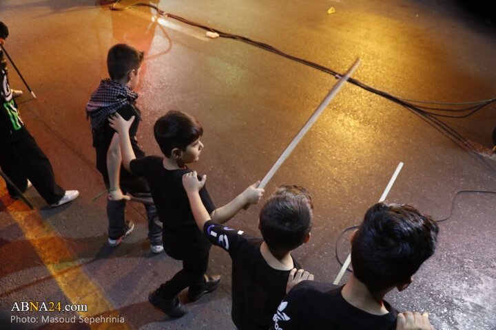 شب دوم محرم در محله قراملک تبریز