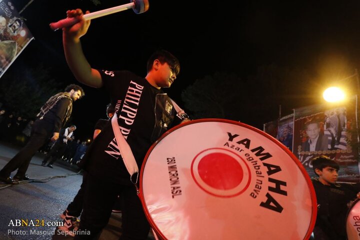 شب دوم محرم در محله قراملک تبریز