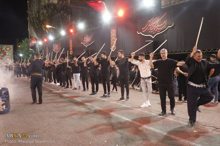 شب دوم محرم در محله قراملک تبریز