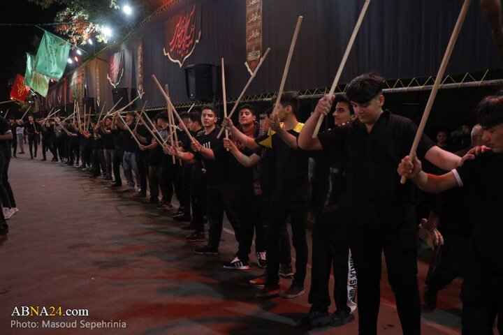 شب دوم محرم در محله قراملک تبریز