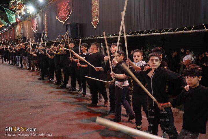 شب دوم محرم در محله قراملک تبریز