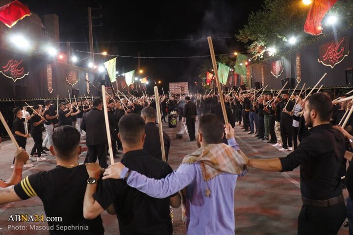 شب دوم محرم در محله قراملک تبریز