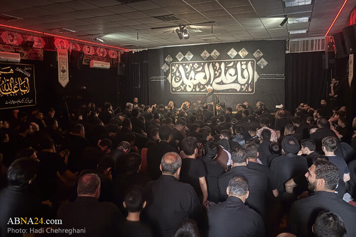 مراسم عزاداری دهه اول ماه محرم در هیئت موج الحسین(ع) شهر قم