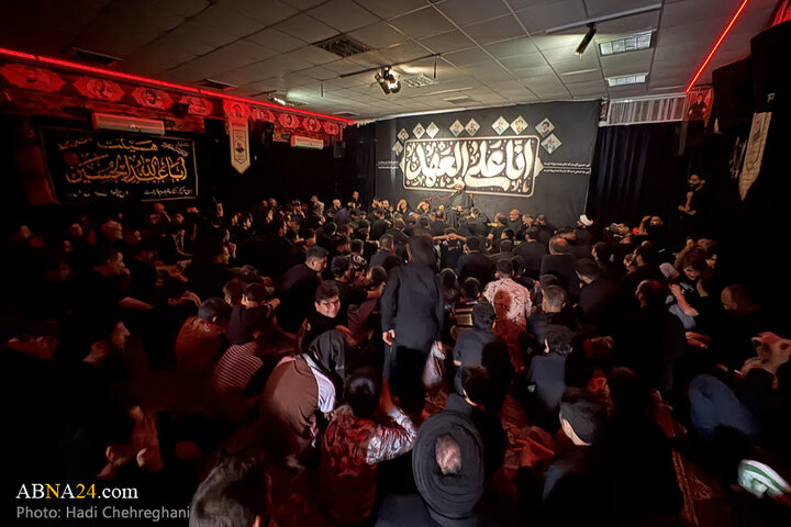 مراسم عزاداری دهه اول ماه محرم در هیئت موج الحسین(ع) شهر قم