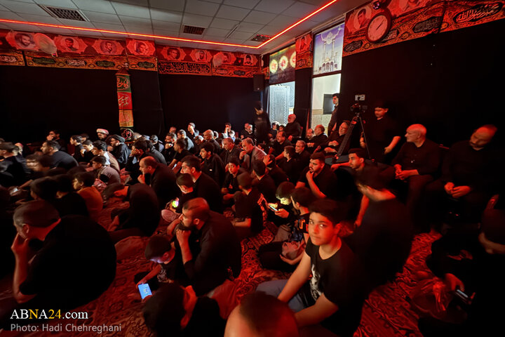 مراسم عزاداری دهه اول ماه محرم در هیئت موج الحسین(ع) شهر قم