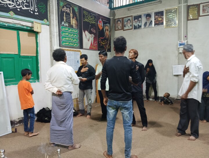 တောင်ကြီး ရှီအဟ် အေမာမ်ဘာရာ တွင် မုဟရမ် လ ၁ရက် ၊၂ရက် နှင့် ၃ ရက်ညများ  ၌  ပြုလုပ် ခဲ့သည့် မဂျ်လစ် စေ ဟိုစိုင်းန် (အ.စ)  ၏  မြင်ကွင်းများ  ။ ။ Photos