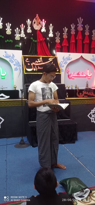 ပြည် ကျောင်းကြီးရှီအဟ် မတ်စ်ဂျစ်ဒ် တွင်  မုဟရမ် လ ၁ရက် ၊၂ရက် နှင့် ၃ ရက်ညများ  ၌  ပြုလုပ် ခဲ့သည့် မဂျ်လစ် စေ ဟိုစိုင်းန် (အ.စ)  ၏ မြင်ကွင်း  ။ ။ Photos