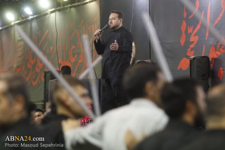 سومین شب محرم در دسته عزاداری علی اصغر(ع) شهر تبریز