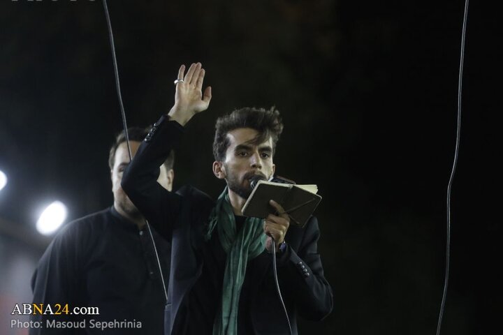 سومین شب محرم در دسته عزاداری علی اصغر(ع) شهر تبریز