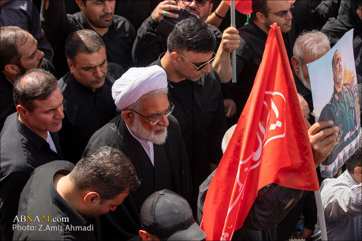 تقرير مصور/ عدسة وكالة "أبنا" توثق مراسم التشييع لشهداء الاقتدار في العاصمة الإيرانية - 1