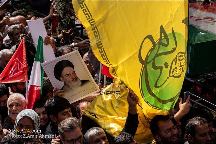 تقرير مصور/ عدسة وكالة "أبنا" توثق مراسم التشييع لشهداء الاقتدار في العاصمة الإيرانية - 1