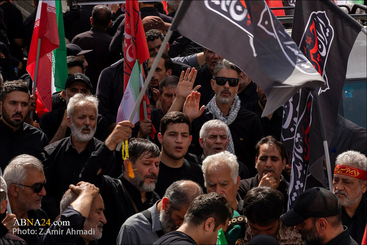 تقرير مصور/ عدسة وكالة "أبنا" توثق مراسم التشييع لشهداء الاقتدار في العاصمة الإيرانية - 1