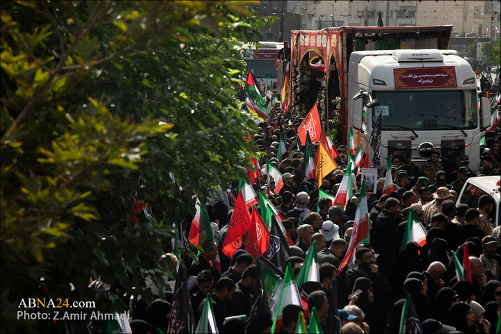 تقرير مصور/ عدسة وكالة "أبنا" توثق مراسم التشييع لشهداء الاقتدار في العاصمة الإيرانية - 1