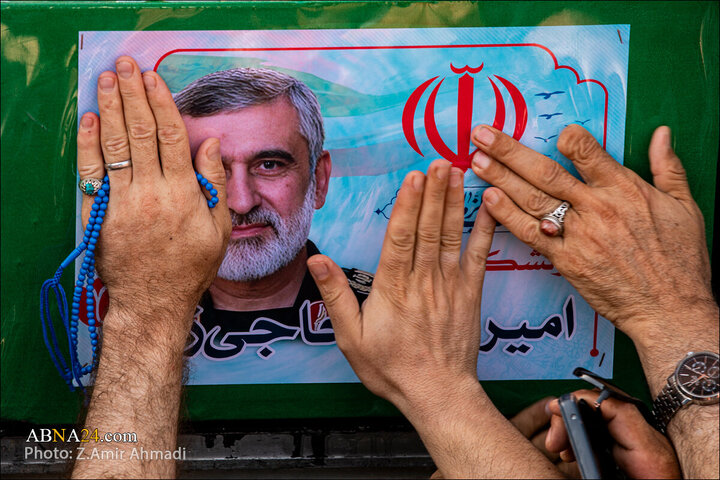 تقرير مصور/ عدسة وكالة "أبنا" توثق مراسم التشييع لشهداء الاقتدار في العاصمة الإيرانية - 1