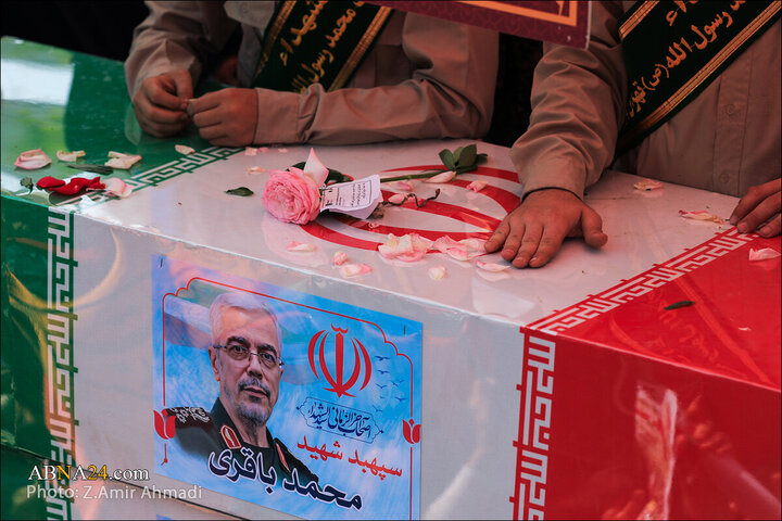 تقرير مصور/ عدسة وكالة "أبنا" توثق مراسم التشييع لشهداء الاقتدار في العاصمة الإيرانية - 2