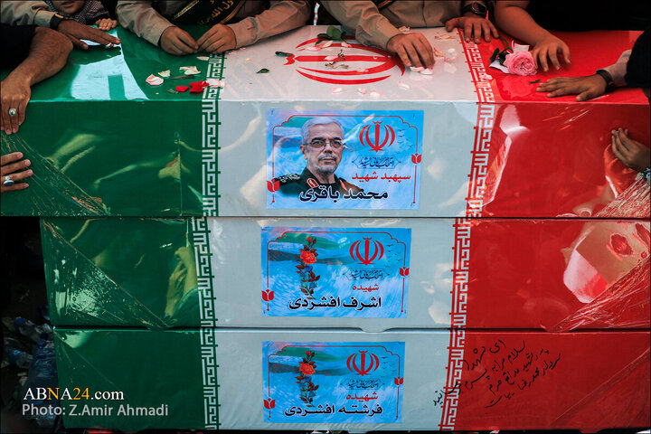 تقرير مصور/ عدسة وكالة "أبنا" توثق مراسم التشييع لشهداء الاقتدار في العاصمة الإيرانية - 2
