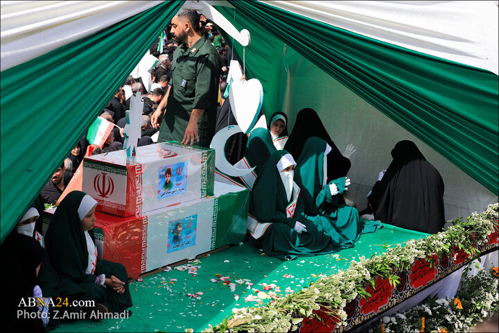 تقرير مصور/ عدسة وكالة "أبنا" توثق مراسم التشييع لشهداء الاقتدار في العاصمة الإيرانية - 2