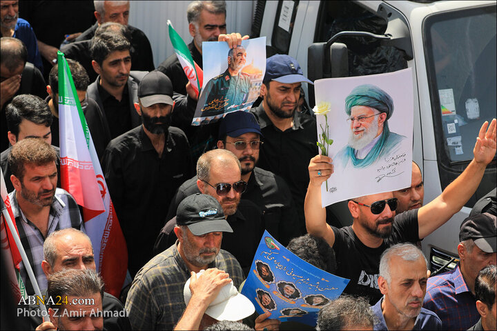 تقرير مصور/ عدسة وكالة "أبنا" توثق مراسم التشييع لشهداء الاقتدار في العاصمة الإيرانية - 2