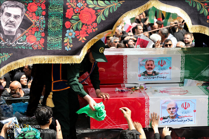 تقرير مصور/ عدسة وكالة "أبنا" توثق مراسم التشييع لشهداء الاقتدار في العاصمة الإيرانية - 2