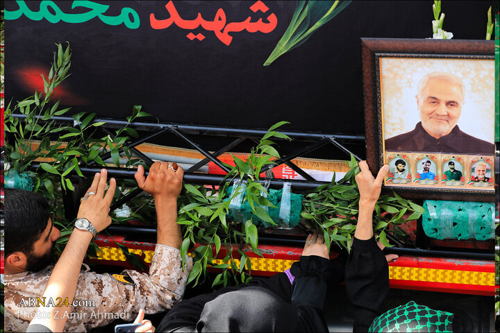 تقرير مصور/ عدسة وكالة "أبنا" توثق مراسم التشييع لشهداء الاقتدار في العاصمة الإيرانية - 2